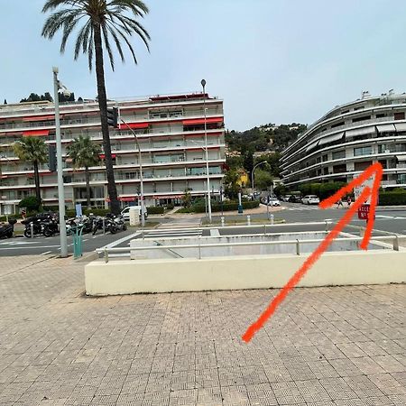 studio 2 pers , 40m2 en bord de mer avec vue mer Menton Exteriör bild